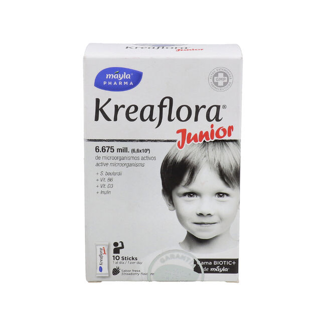 Kreaflora Junior Fresa, 10 sticks