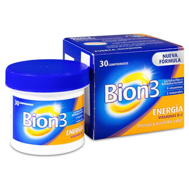 Bion 3 Energía, 30 comprimidos