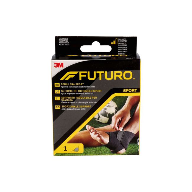 3M Futuro Tobillera Sport Neopreno Ajustable Talla Única, 1 Unidad