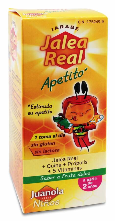 imagen de Juanola Jarabe Jalea Real Apetito desde Ni&ntilde;os