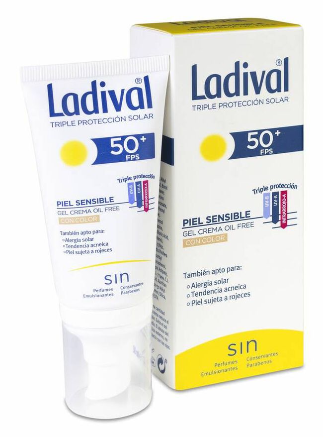 Ladival Piel Sensible Color SPF 50+, 50 ml