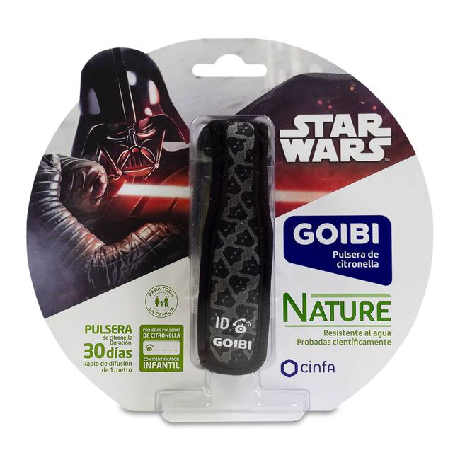 Goibi Pulsera Citronella Star Wars Darth Vader, 1 Unidad