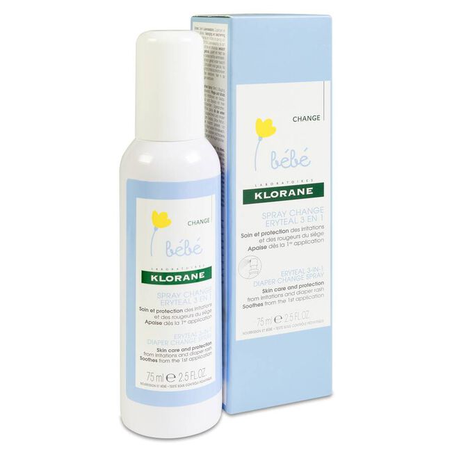 Klorane Bebé Spray Reparador Eryteal, 75 ml