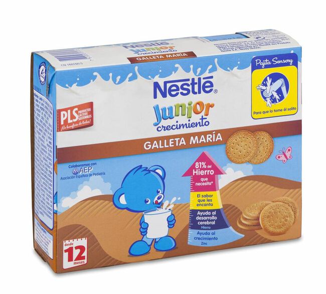 imagen de Nestl&eacute; Junior Crecimiento +1 Galleta Mar&iacute;a