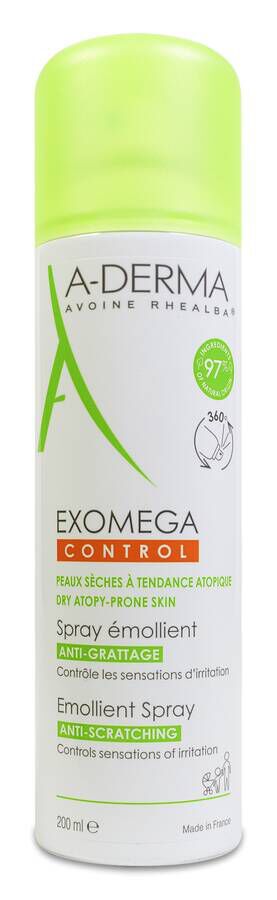A-Derma Exomega Control Spray, 200 ml