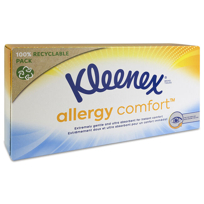 Kleenex Pañuelos Allergy Comfort 3 Capas x 56, 1 unidad