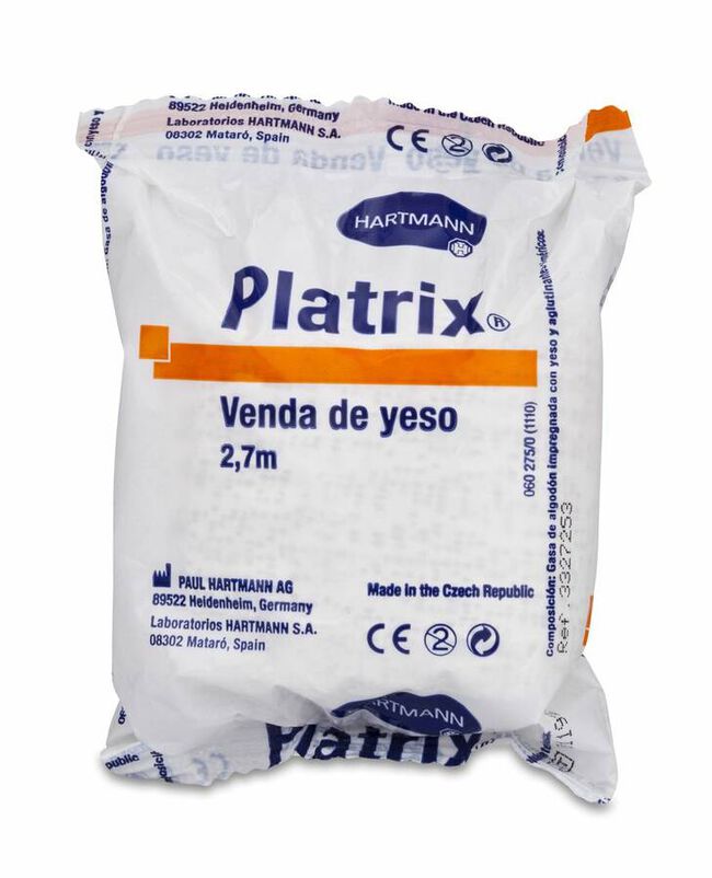 Hartmann Platrix Venda de Yeso 2,7 m x 5 cm, 1 Ud