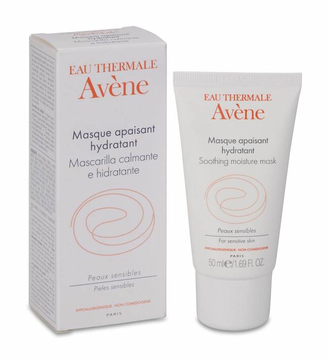 Avène Mascarilla Calmante Hidratante, 50 ml
