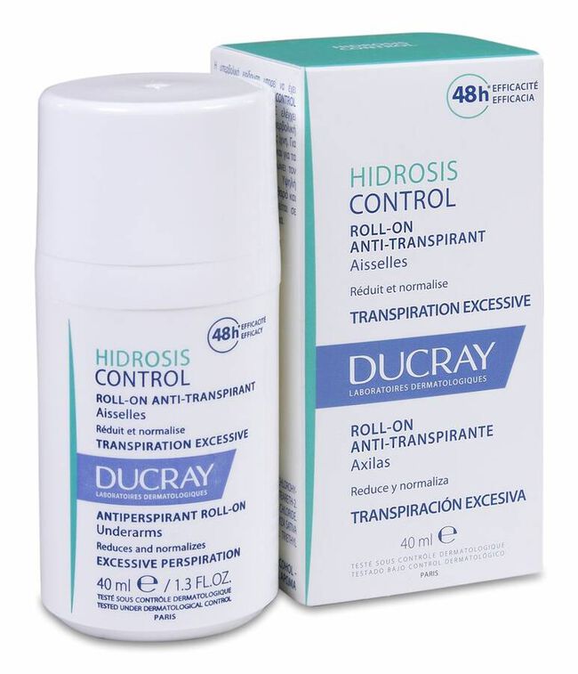 Ducray Hidrosis Control Roll-On, 40 ml