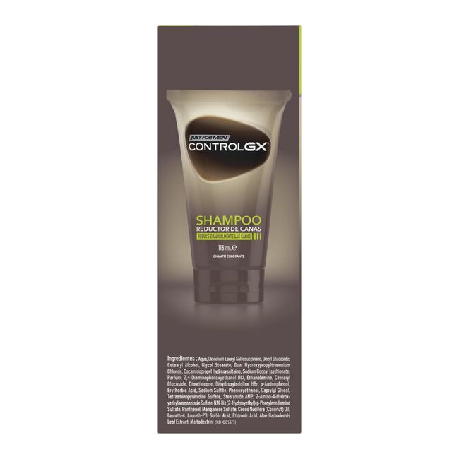 Just For Men Control Gx Champú reductor de canas, 118 ml