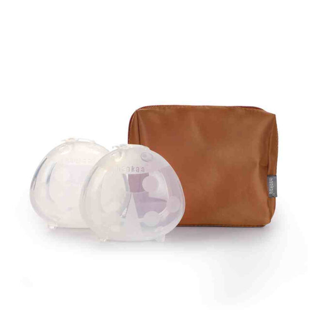 Pack Haakaa 2 Recolectores de Leche + Neceser