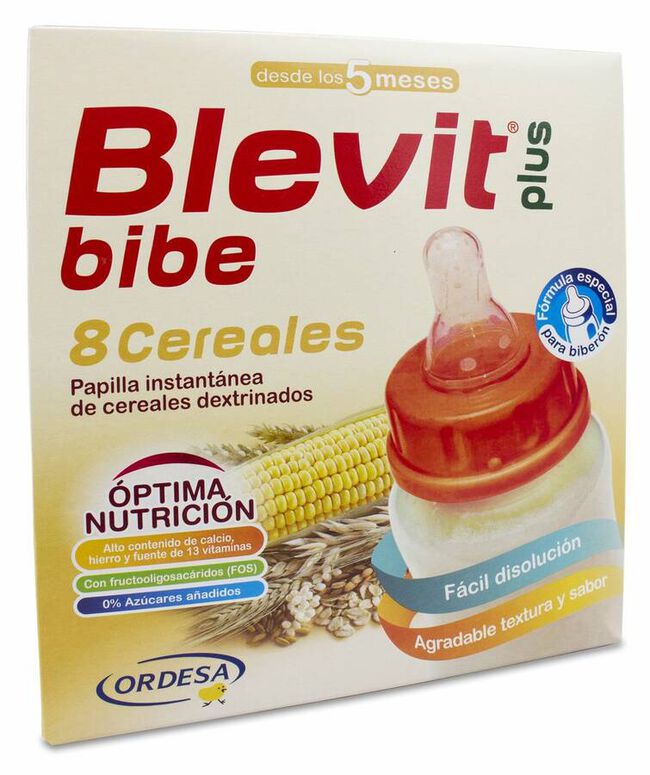 Blevit Plus Bibe 8 Cereales, 600 g