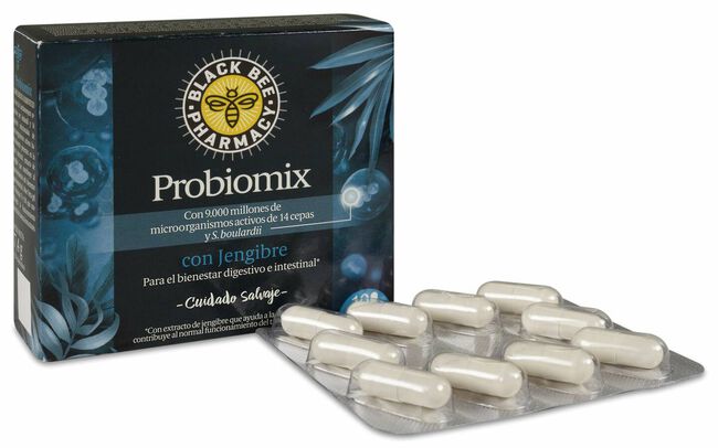 Black Bee Pharmacy Probiomix, 10 Cápsulas