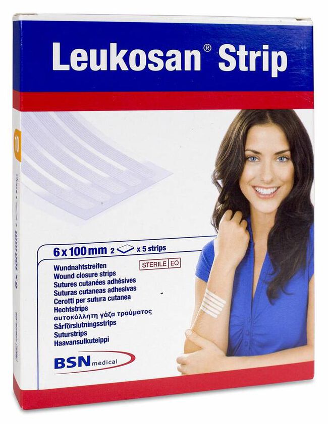 Leukoplast Leukosan Strip 6 x 100 mm, 5 Uds