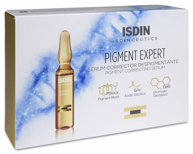 Isdin Isdinceutics Pigment Expert Sérum Corrector Despigmentante, 30 Ampollas