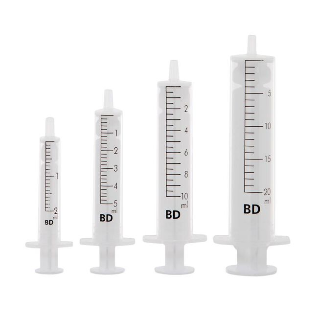 Pack Sol-M Jeringa 2 Cuerpos 2 ml, 100 Unidades