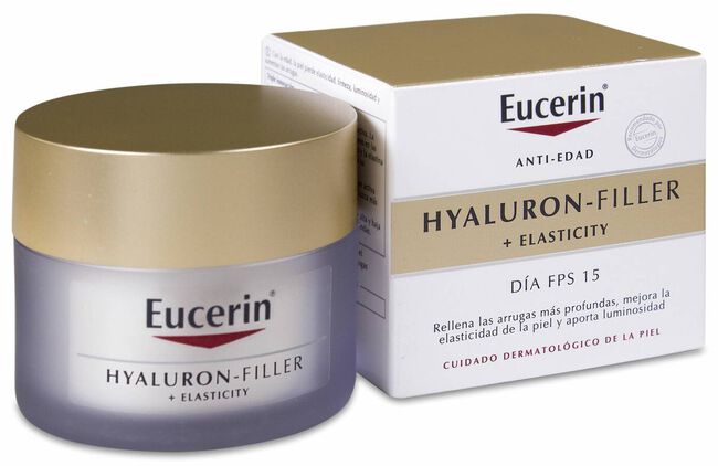 Eucerin Elasticity+Filler Crema de Día FPS15, 50 ml