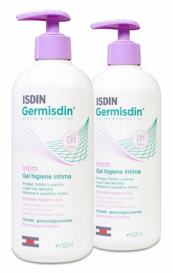 imagen de Isdin Germisdin Higiene Intima, 500 ml 2 unidades