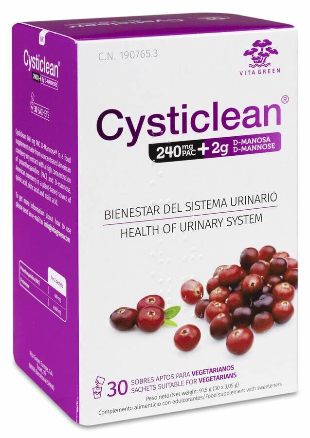 Cysticlean D-Manosa, 30 Sobres