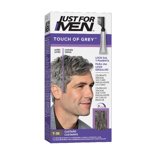 Just for Men Touch of Grey Castaños, 40 g