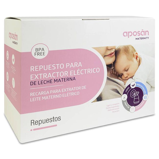 Aposán Repuesto para Extractor Eléctrico de Leche Materna, 1 Unidad