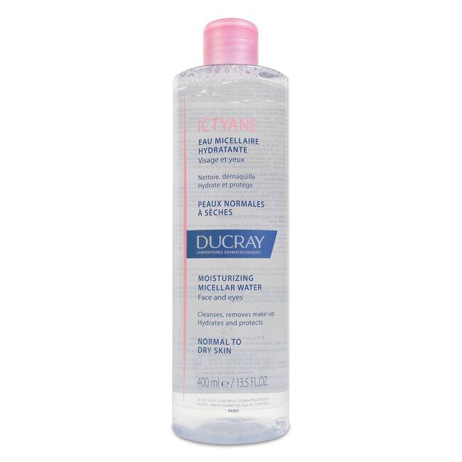 Ducray Ictyane Agua Micelar, 400 ml