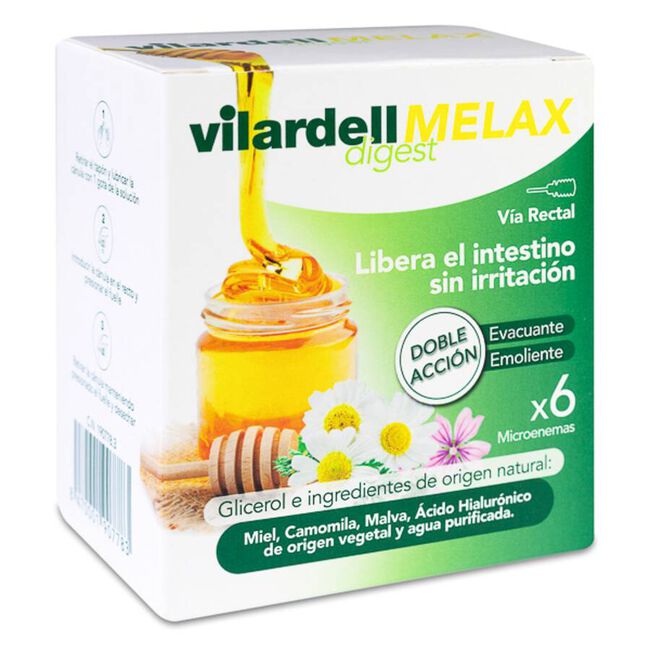 Vilardell Digest Melax Microenemas, 6 unidades