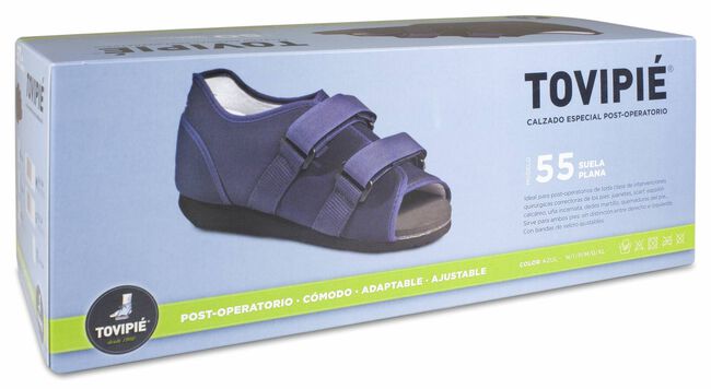 Tovipié Sandalia Post-Operatoria Azul Talla Pequeña, 1 Ud