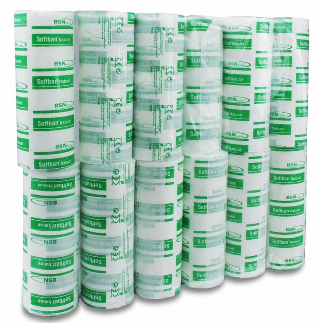BSN Soffban Plus Venda Acolchada, 15 x 2,7 cm 12 unidades