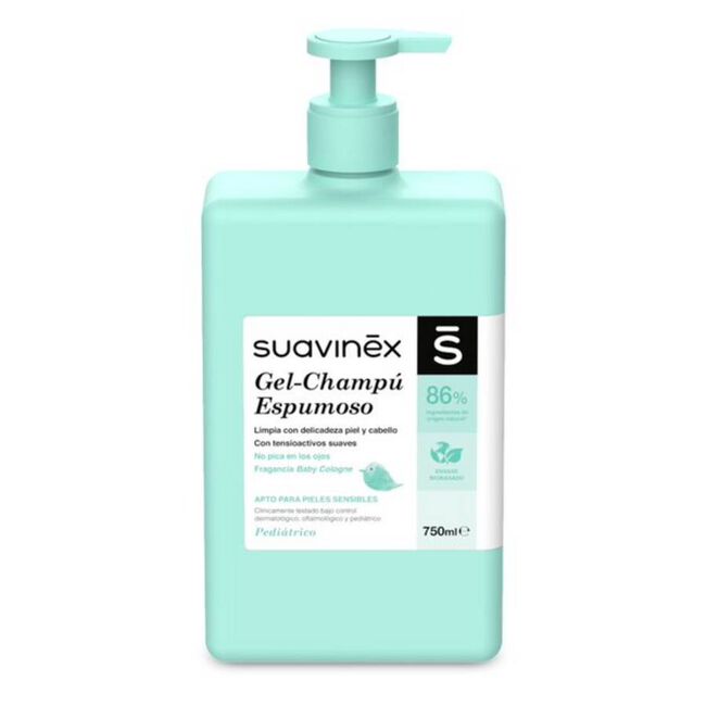 Suavinex Gel-Champú Espumoso, 750 ml