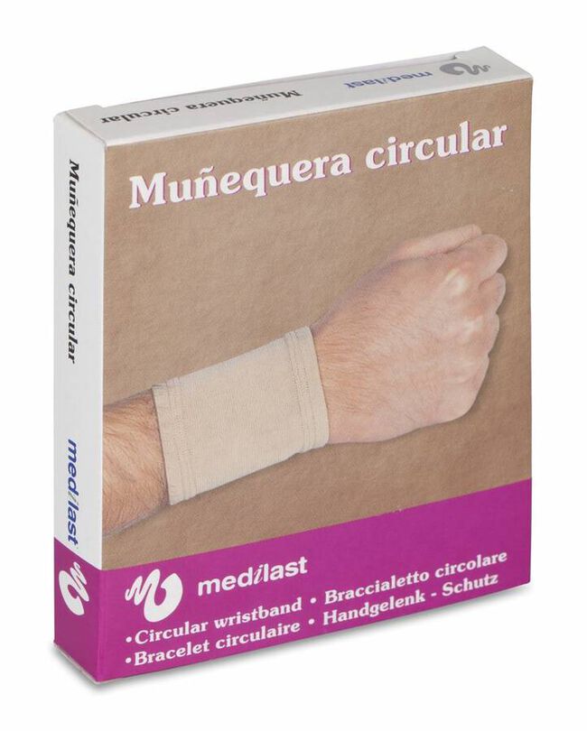 imagen de Medilast Mu&ntilde;equera Circular Talla Mediana, 1 Ud