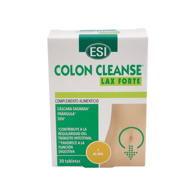 ESI Colon Cleanse Lax Forte, 30 tabletas