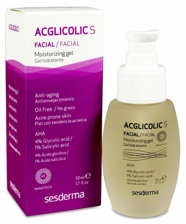 Sesderma Acglicolic S Gel Hidratante, 50 ml