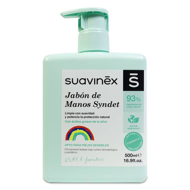 Suavinex Jabón Manos Syndet, 500 ml