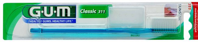 GUM Classic Cepillo Mediano Medio, 1 Ud
