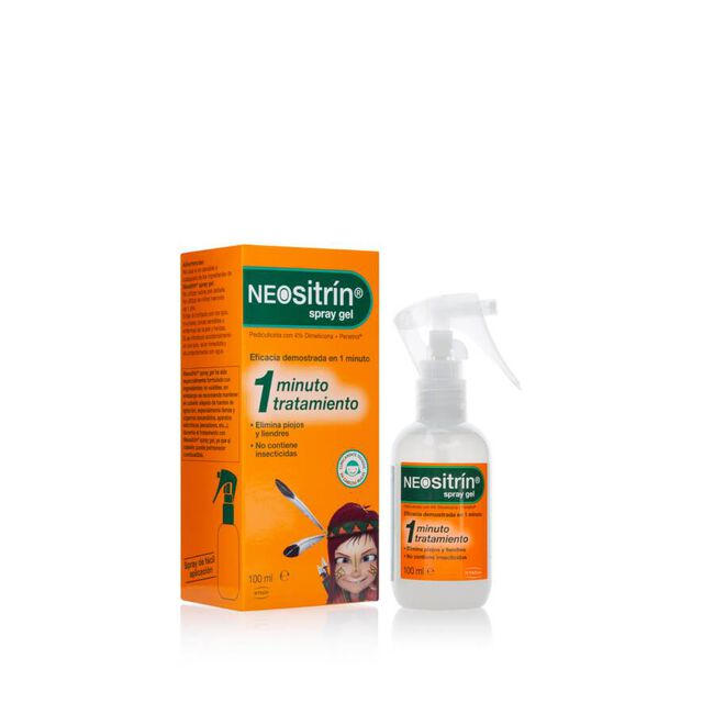 Neositrín Spray Antipiojos Gel Líquido, 100 ml