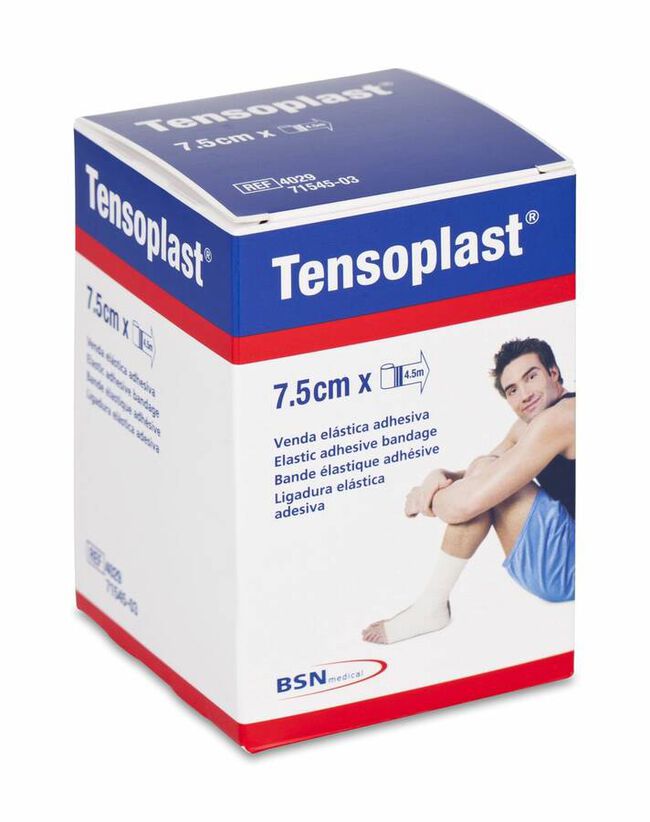 Tensoplast Venda Elástica Adhesiva 7,5 cm x 4,5 m, 1 Ud