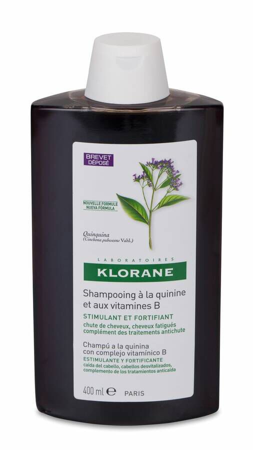 Klorane Champú Fortificante a la Quinina, 400 ml