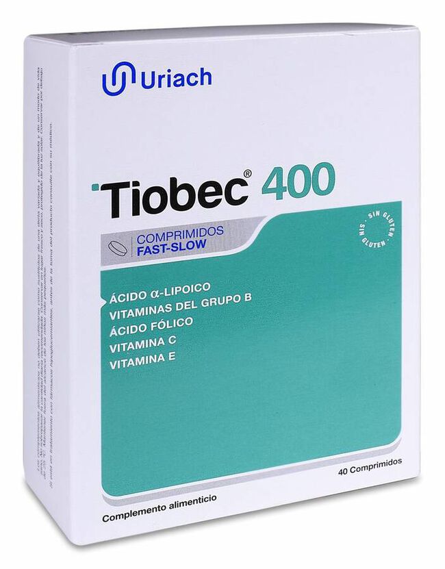 Tiobec 400, 40 Comprimidos