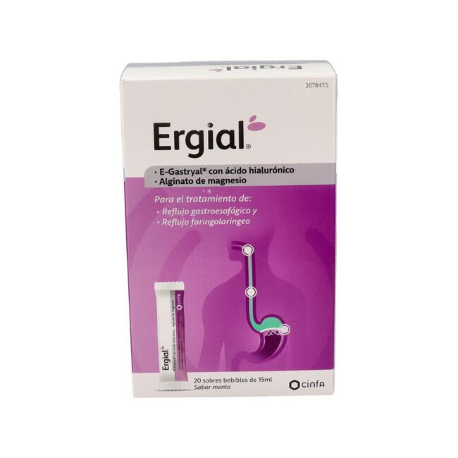 Cinfa Ergial, 20 sobres 15 ml
