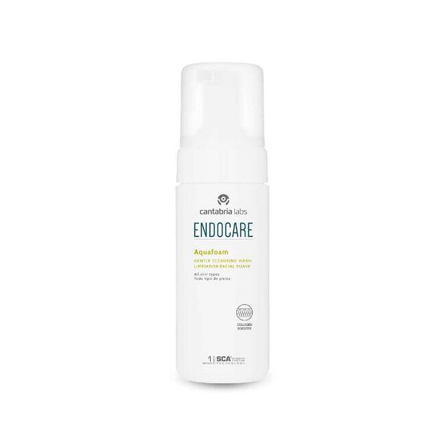 Endocare Aquafoam Espuma Facial Limpiadora, 125 ml