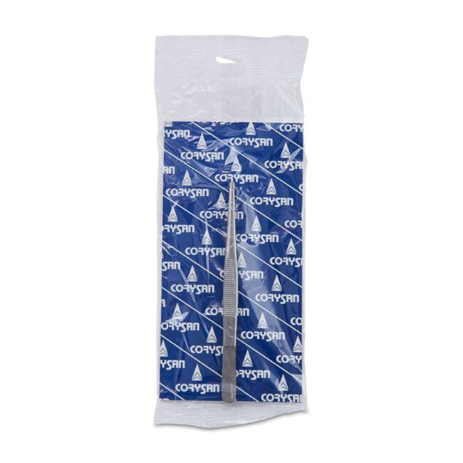 Corysan Pinza Disección Recta Con Diente 14 cm, 1 Unidad