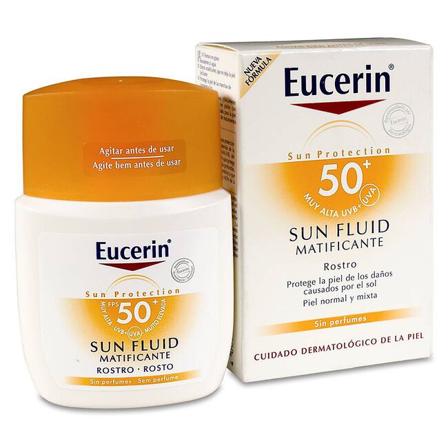 Eucerin Sol Fluido Matificante SPF50+, 50 ml