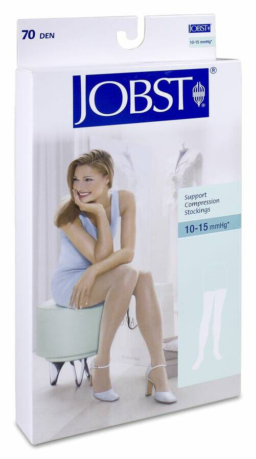 Jobst Media Larga Blonda Negra T3, 1 Unidad