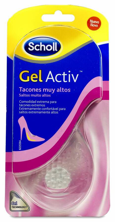 Scholl GelActiv Tacón Alto, 1 Ud