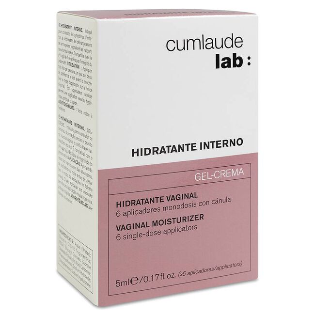 Cumlaude Hidratante Interno Gel-Crema 6 ml, 6 Uds