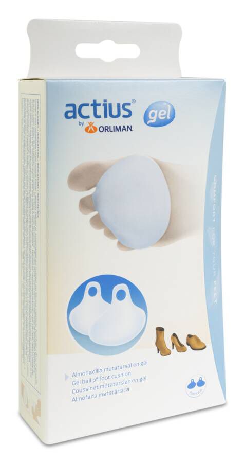 Orliman Neofine Almohadilla Metatarsal con Gel Talla L, 1 Par