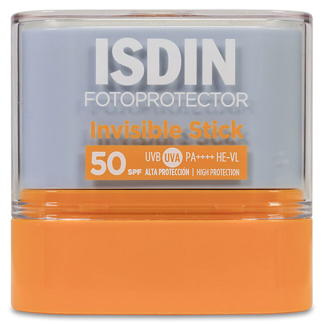 Isdin Fotoprotector Invisible en Stick para Zonas Sensibles SPF50+, 10 g