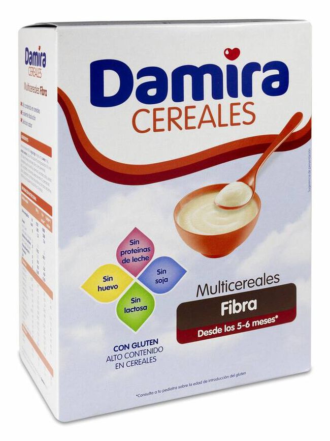 Damira Cereales Fibra, 600 g