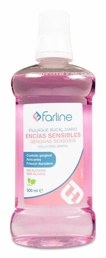 Farline Enjuague Bucal Encías Sensibles, 500 ml
